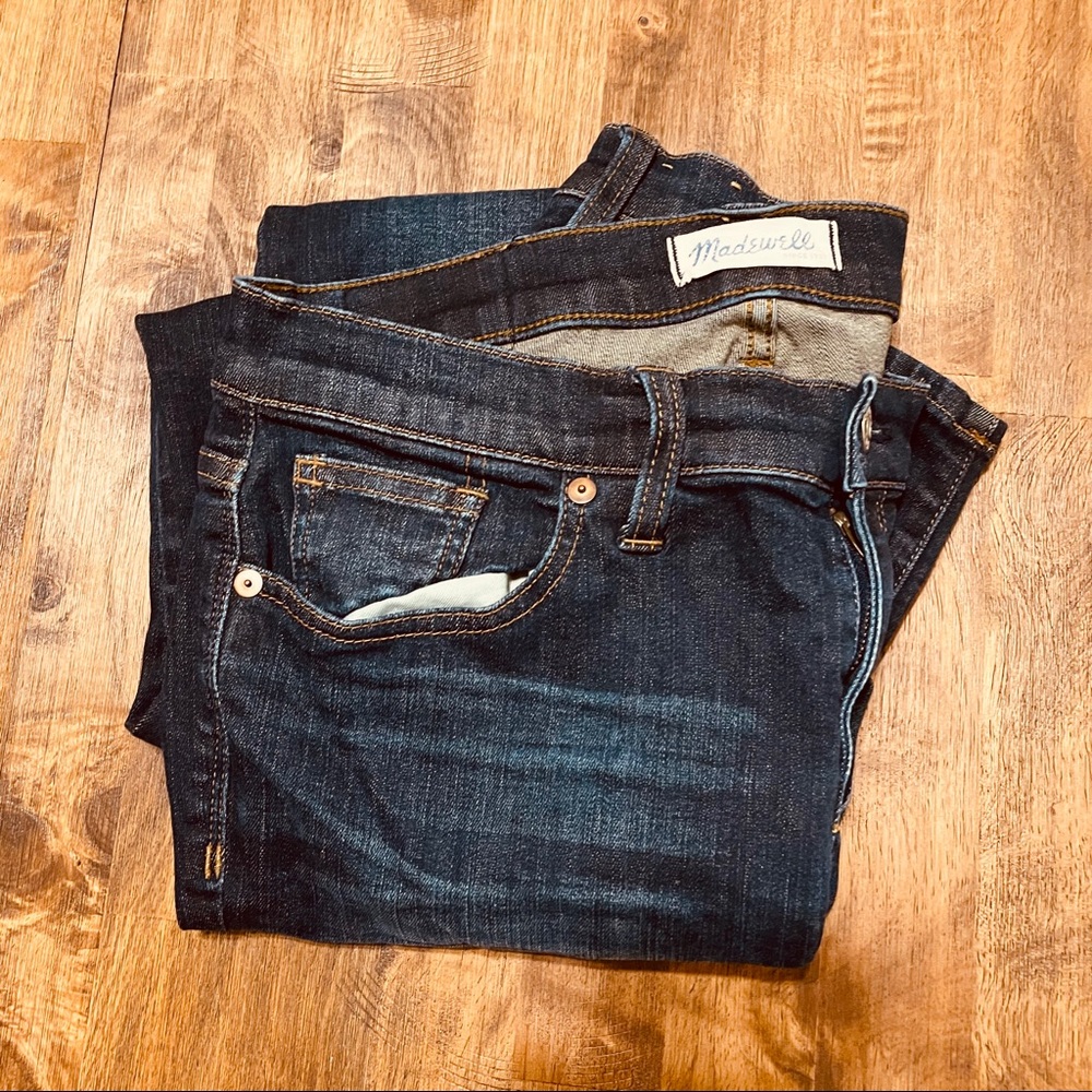 Madewell Skinny Skinny Jeans in Waterfall Wash